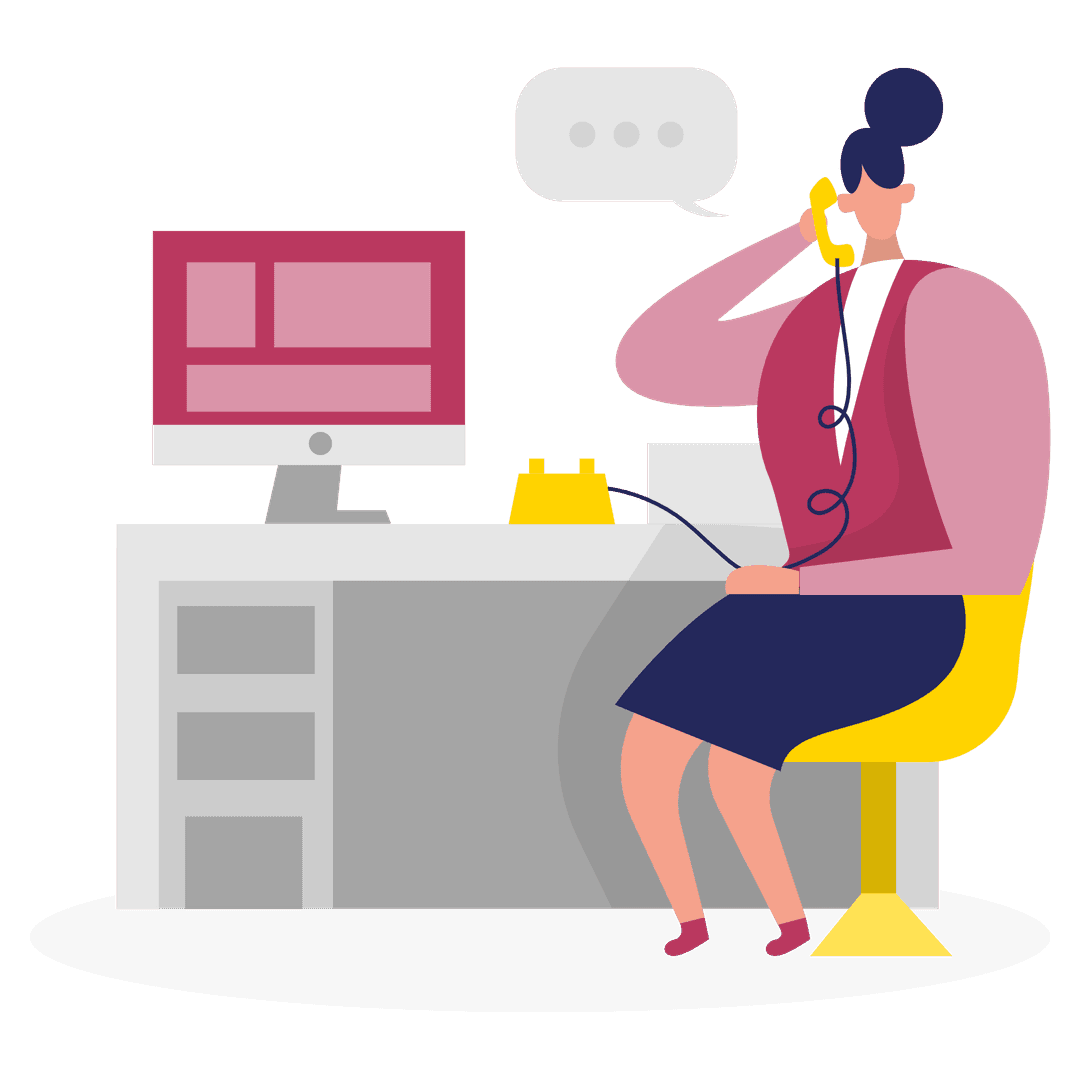 Contact Us Illustration